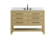 Elegant Lighting - VF60548MHB-BS - Bathroom Vanity - Karson - Honey Brown