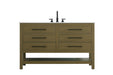 Elegant Lighting - VF60554MCB - Bathroom Vanity - Karson - Chestnut Brown