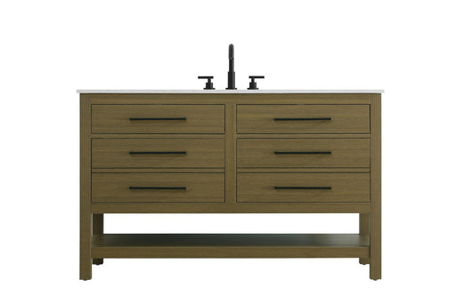 Karson Bathroom Vanity Chestnut Brown