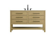 Elegant Lighting - VF60560MHB - Bathroom Vanity - Karson - Honey Brown