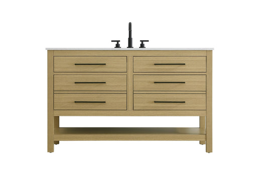 Karson Bathroom Vanity Honey Brown