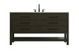Elegant Lighting - VF60560MMB - Bathroom Vanity - Karson - Mocha Brown