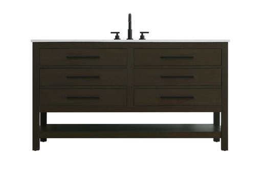 Elegant Lighting - VF60560MMB - Bathroom Vanity - Karson - Mocha Brown