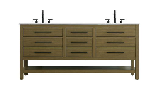 Karson Bathroom Vanity Chestnut Brown