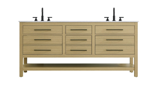 Karson Bathroom Vanity Honey Brown