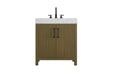 Elegant Lighting - VF60630MCB - Bathroom Vanity - Nathan - Chestnut Brown