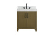 Elegant Lighting - VF60630MCB-BS - Bathroom Vanity - Nathan - Chestnut Brown