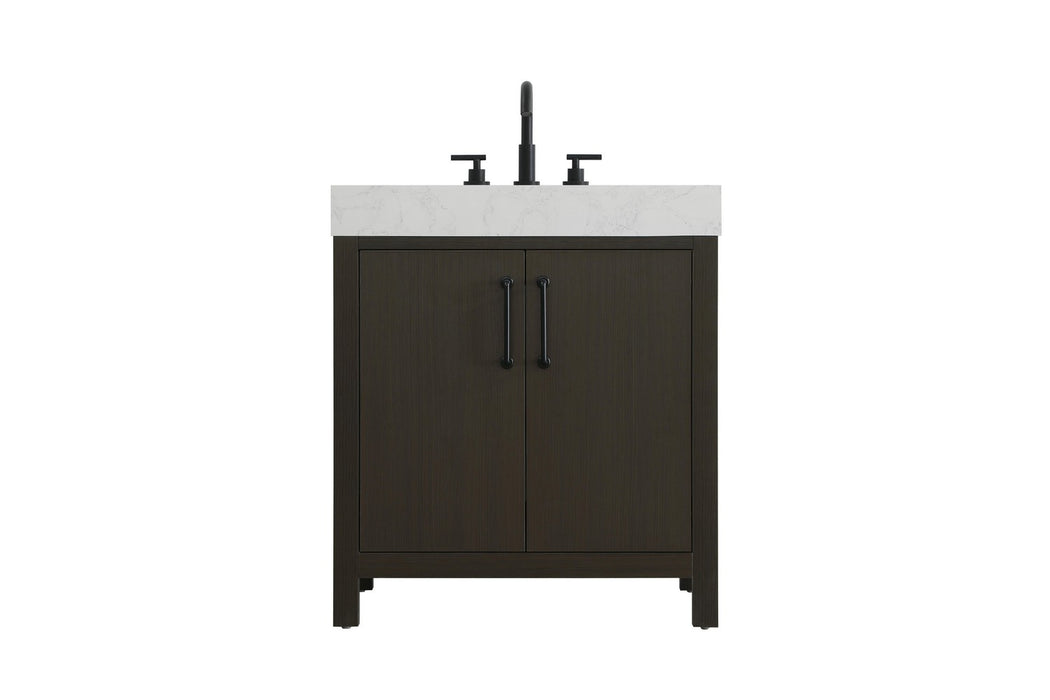 Elegant Lighting - VF60630MMB - Bathroom Vanity - Nathan - Mocha Brown