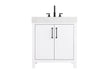 Elegant Lighting - VF60630WH - Bathroom Vanity - Nathan - White