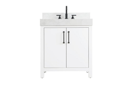 Elegant Lighting - VF60630WH-BS - Bathroom Vanity - Nathan - White