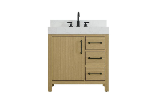 Elegant Lighting - VF60632MHB-BS - Bathroom Vanity - Nathan - Honey Brown