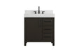 Elegant Lighting - VF60632MMB-BS - Bathroom Vanity - Nathan - Mocha Brown