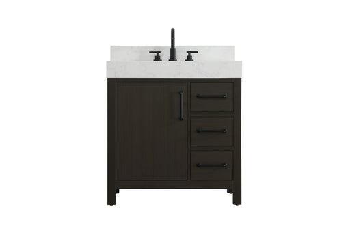 Elegant Lighting - VF60632MMB-BS - Bathroom Vanity - Nathan - Mocha Brown