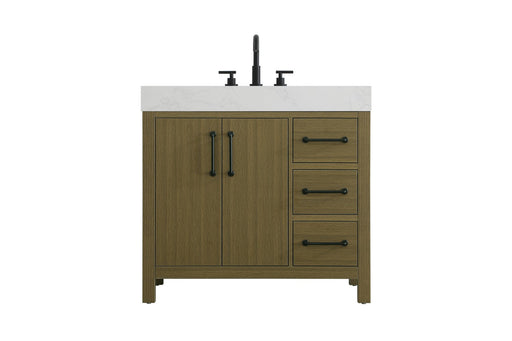 Nathan Bathroom Vanity Chestnut Brown