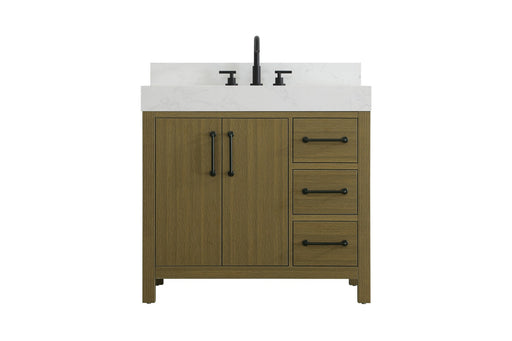 Nathan Bathroom Vanity Chestnut Brown