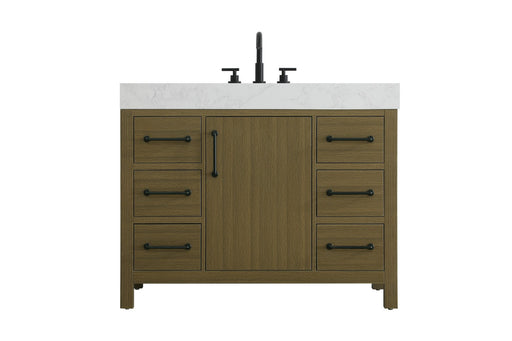 Nathan Bathroom Vanity Chestnut Brown