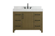 Elegant Lighting - VF60642MCB-BS - Bathroom Vanity - Nathan - Chestnut Brown