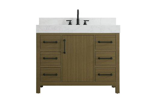 Nathan Bathroom Vanity Chestnut Brown