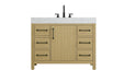 Elegant Lighting - VF60642MHB - Bathroom Vanity - Nathan - Honey Brown