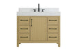 Elegant Lighting - VF60642MHB-BS - Bathroom Vanity - Nathan - Honey Brown