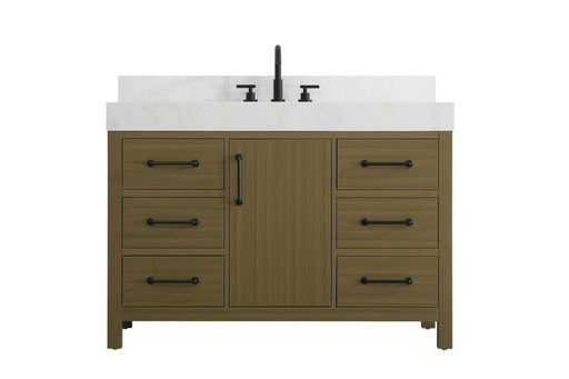 Nathan Bathroom Vanity Chestnut Brown