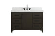 Elegant Lighting - VF60648MMB-BS - Bathroom Vanity - Nathan - Mocha Brown