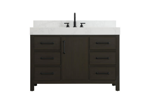 Nathan Bathroom Vanity Mocha Brown