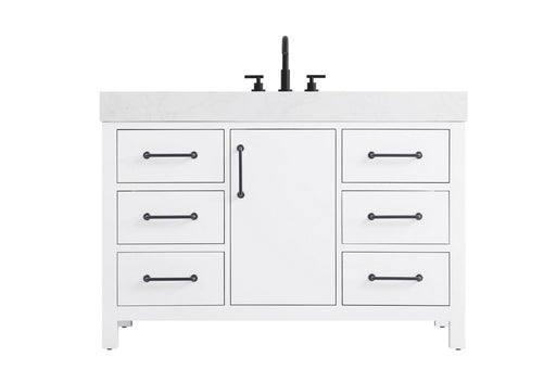 Nathan Bathroom Vanity White