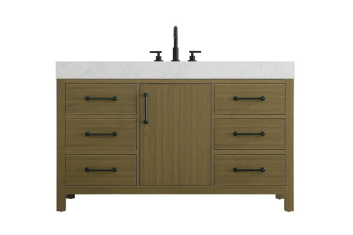 Nathan Bathroom Vanity Chestnut Brown