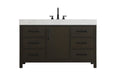 Elegant Lighting - VF60654MMB - Bathroom Vanity - Nathan - Mocha Brown