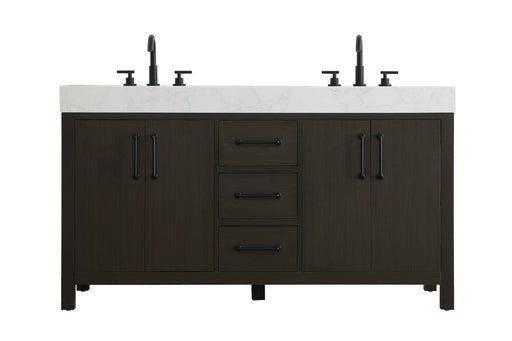 Nathan Bathroom Vanity Mocha Brown