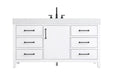 Elegant Lighting - VF60660WH - Bathroom Vanity - Nathan - White