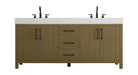 Elegant Lighting - VF60672DMCB - Bathroom Vanity - Nathan - Chestnut Brown