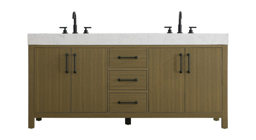 Nathan Bathroom Vanity Chestnut Brown