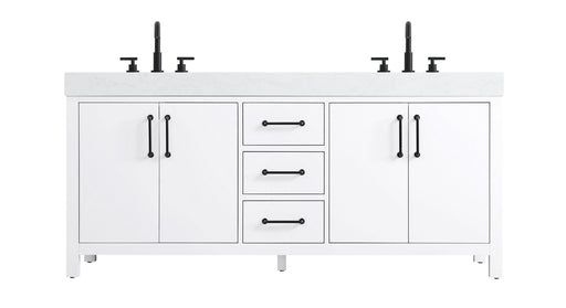 Elegant Lighting - VF60672DWH - Bathroom Vanity - Nathan - White