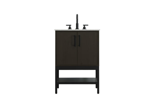 Lennox Bathroom Vanity Mocha Brown