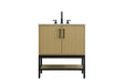 Elegant Lighting - VF60730MHB - Bathroom Vanity - Lennox - Honey Brown
