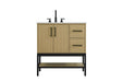 Elegant Lighting - VF60732MHB - Bathroom Vanity - Lennox - Honey Brown