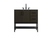 Elegant Lighting - VF60736MMB - Bathroom Vanity - Lennox - Mocha Brown