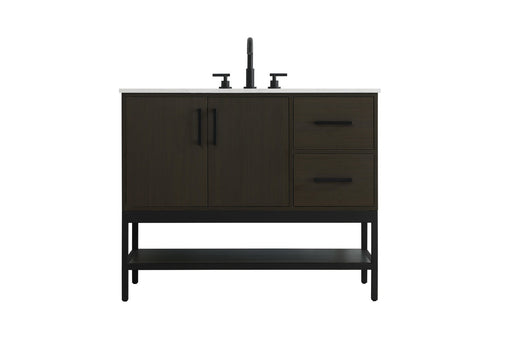 Elegant Lighting - VF60742MMB - Bathroom Vanity - Lennox - Mocha Brown