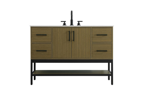 Lennox Bathroom Vanity Chestnut Brown