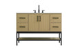 Elegant Lighting - VF60748MHB - Bathroom Vanity - Lennox - Honey Brown