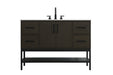 Elegant Lighting - VF60748MMB - Bathroom Vanity - Lennox - Mocha Brown