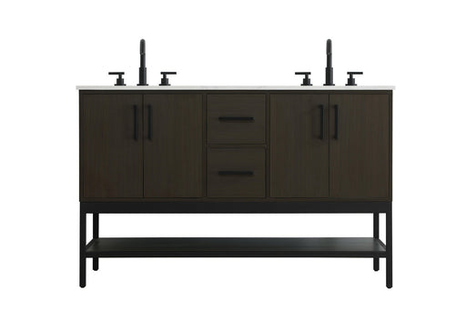 Elegant Lighting - VF60754DMMB - Bathroom Vanity - Lennox - Mocha Brown