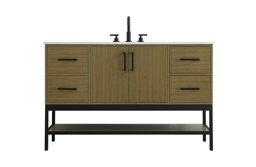 Lennox Bathroom Vanity Chestnut Brown