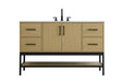 Elegant Lighting - VF60754MHB - Bathroom Vanity - Lennox - Honey Brown