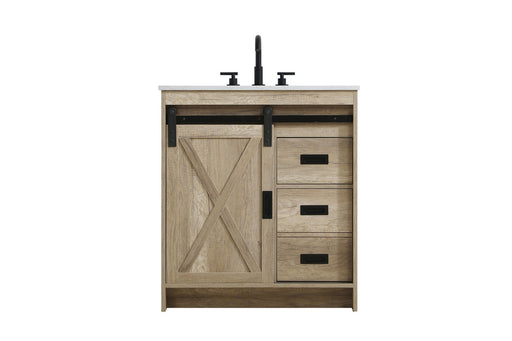 Austin Bathroom Vanity Natural Oak