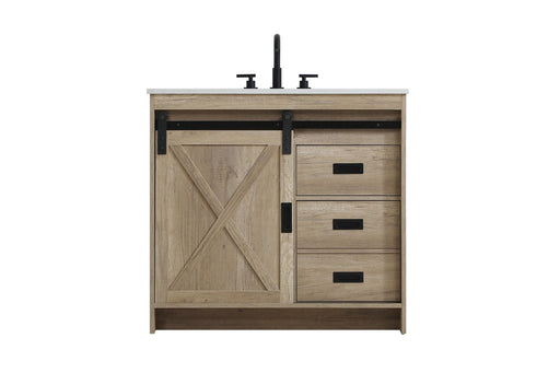 Elegant Lighting - VF90536NT - Bathroom Vanity - Austin - Natural Oak