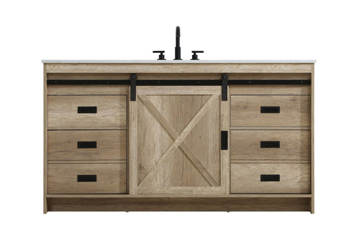 Austin Bathroom Vanity Natural Oak