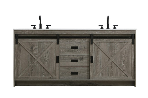 Elegant Lighting - VF90572DRG - Bathroom Vanity - Austin - Rustic Grey